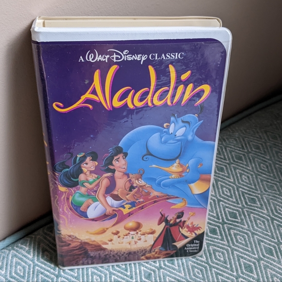 Other Walt Disneys Aladdin Vhs Tape Black Diamond Edition Poshmark